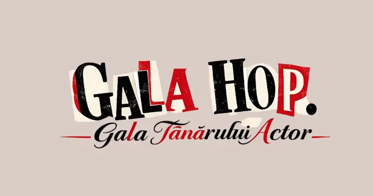 Câștigătorii preselecției pentru Gala HOP. Gala Tânărului Actor 2026