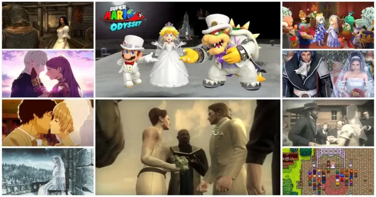 Cele mai memorabile nunți din jocuri video