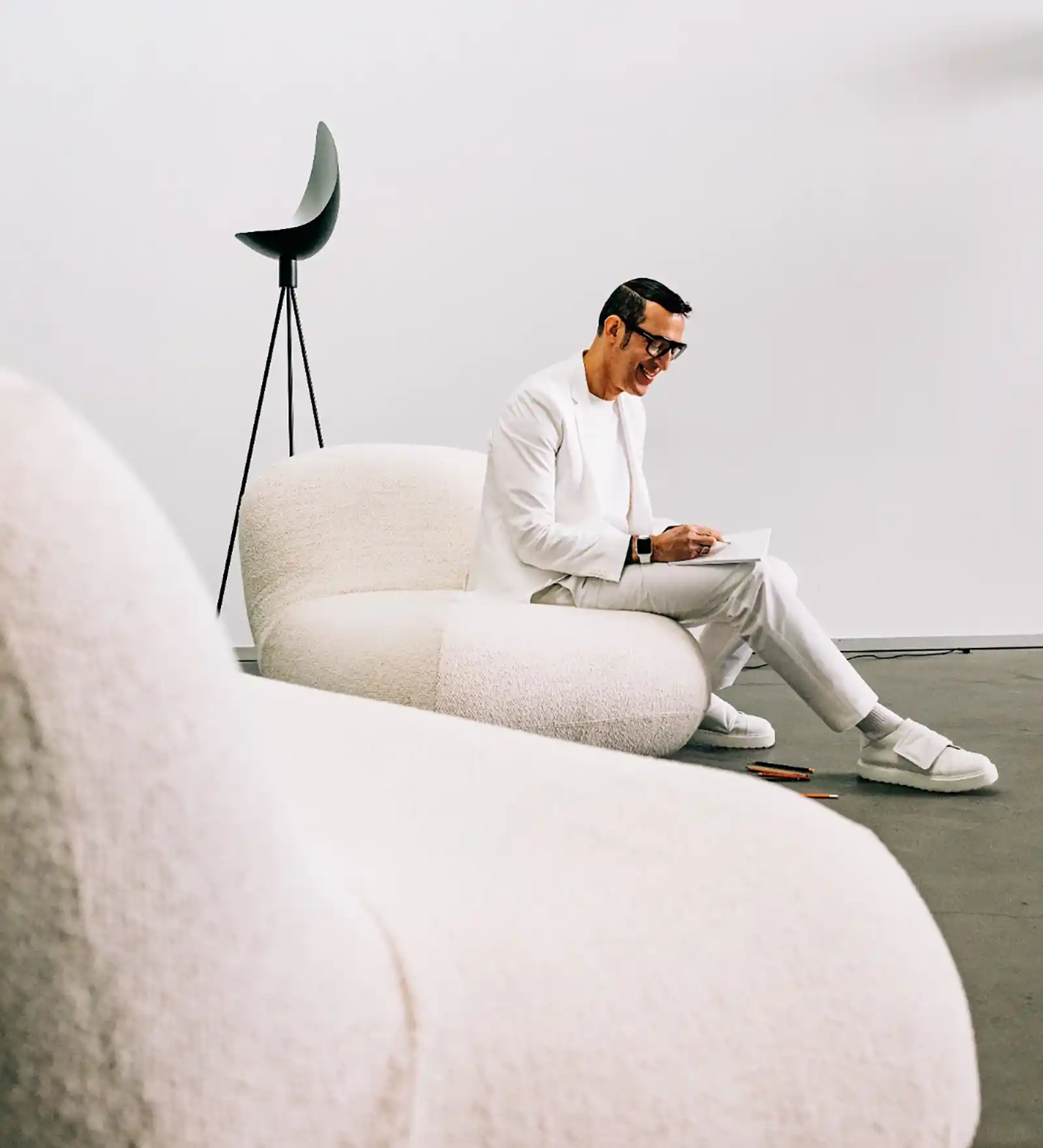 Karim Rashid poză studio