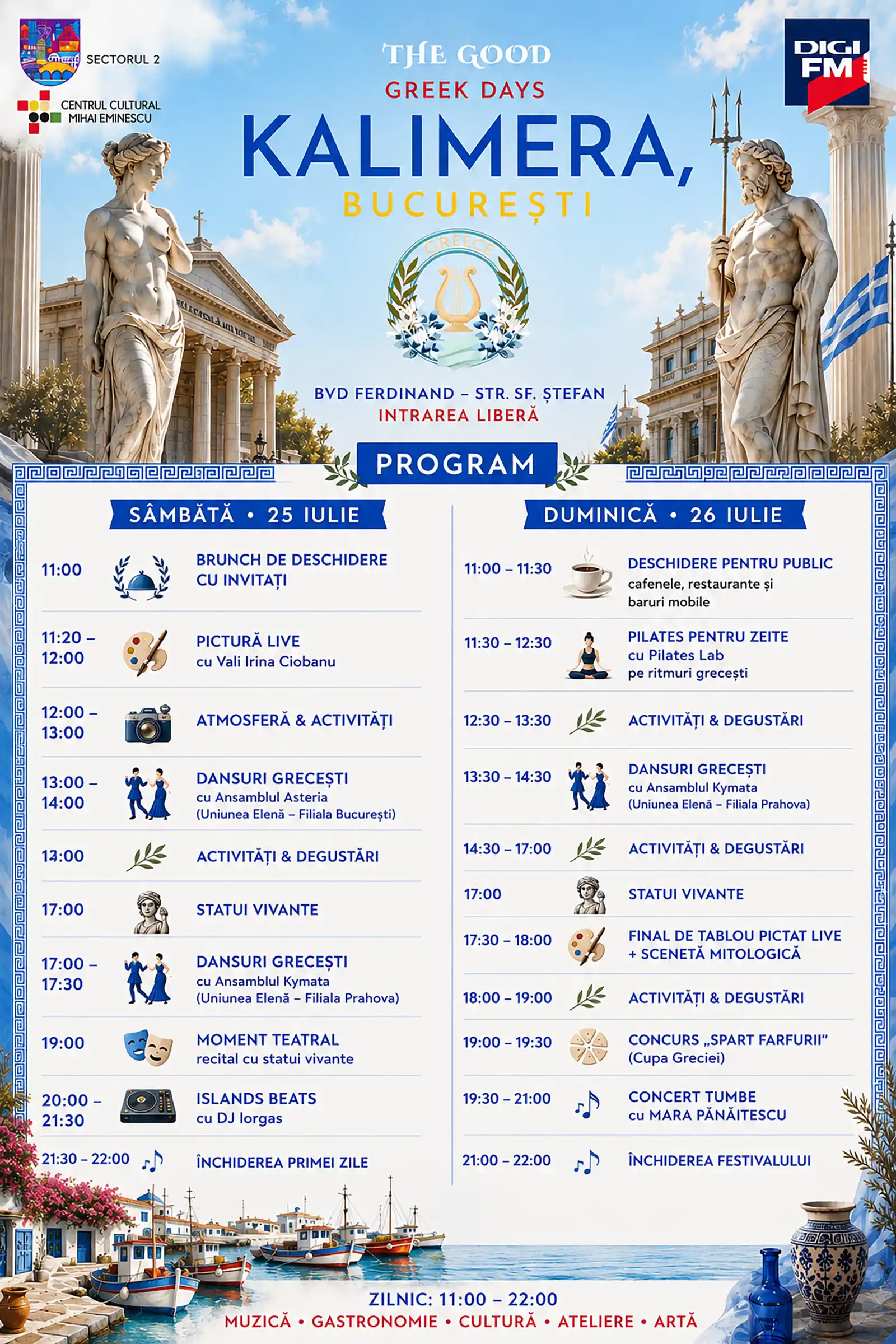 KALIMERA, București! @ The Good Greek Days
