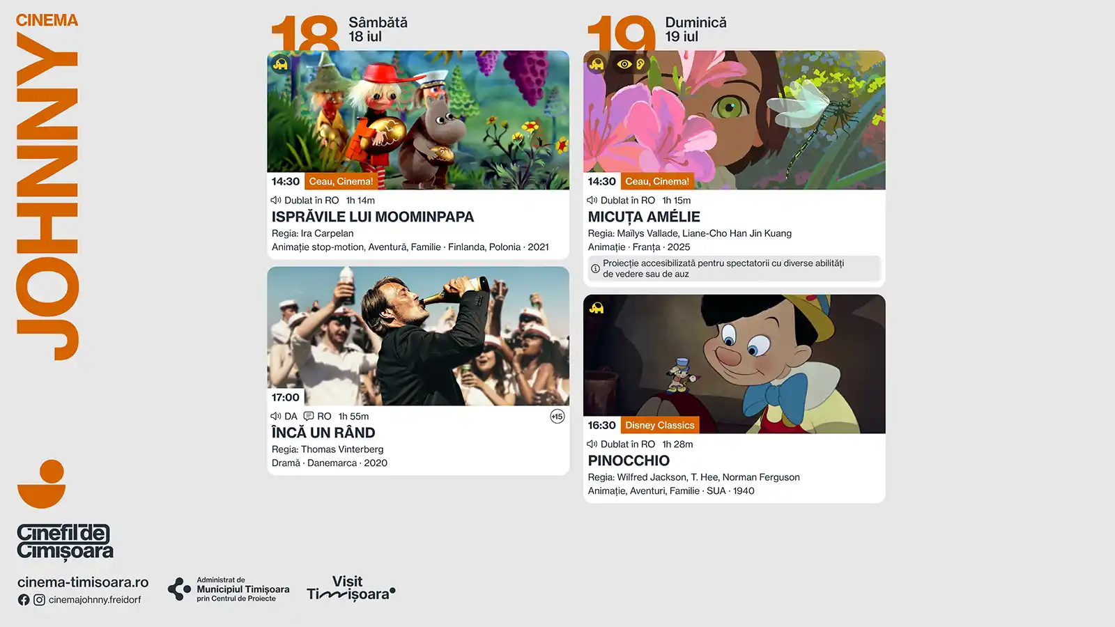 Ceau, Cinema! ajunge la a 13-a ediție - programul complet, 15-19 iulie
