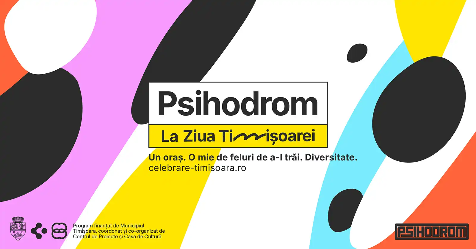 Psihodrom la Ziua Timișoarei: trei zile de experiențe audiovizuale, muzică electronică și artă interactivă