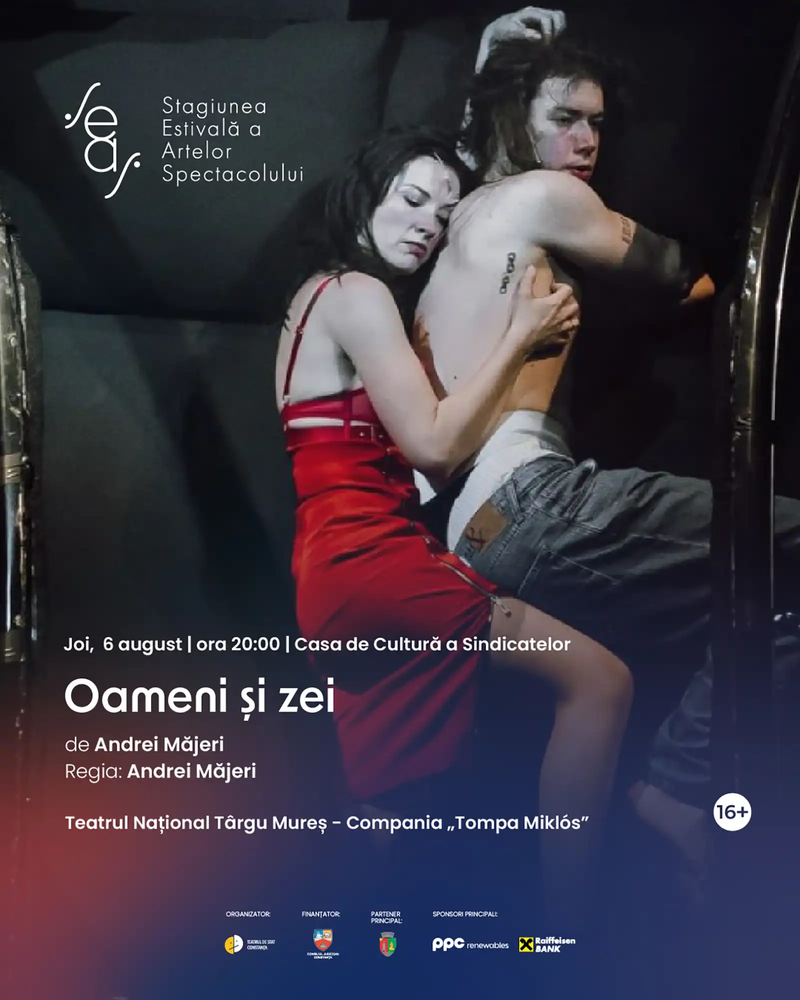 Oameni și zei, un nou spectacol în SEAS 2026