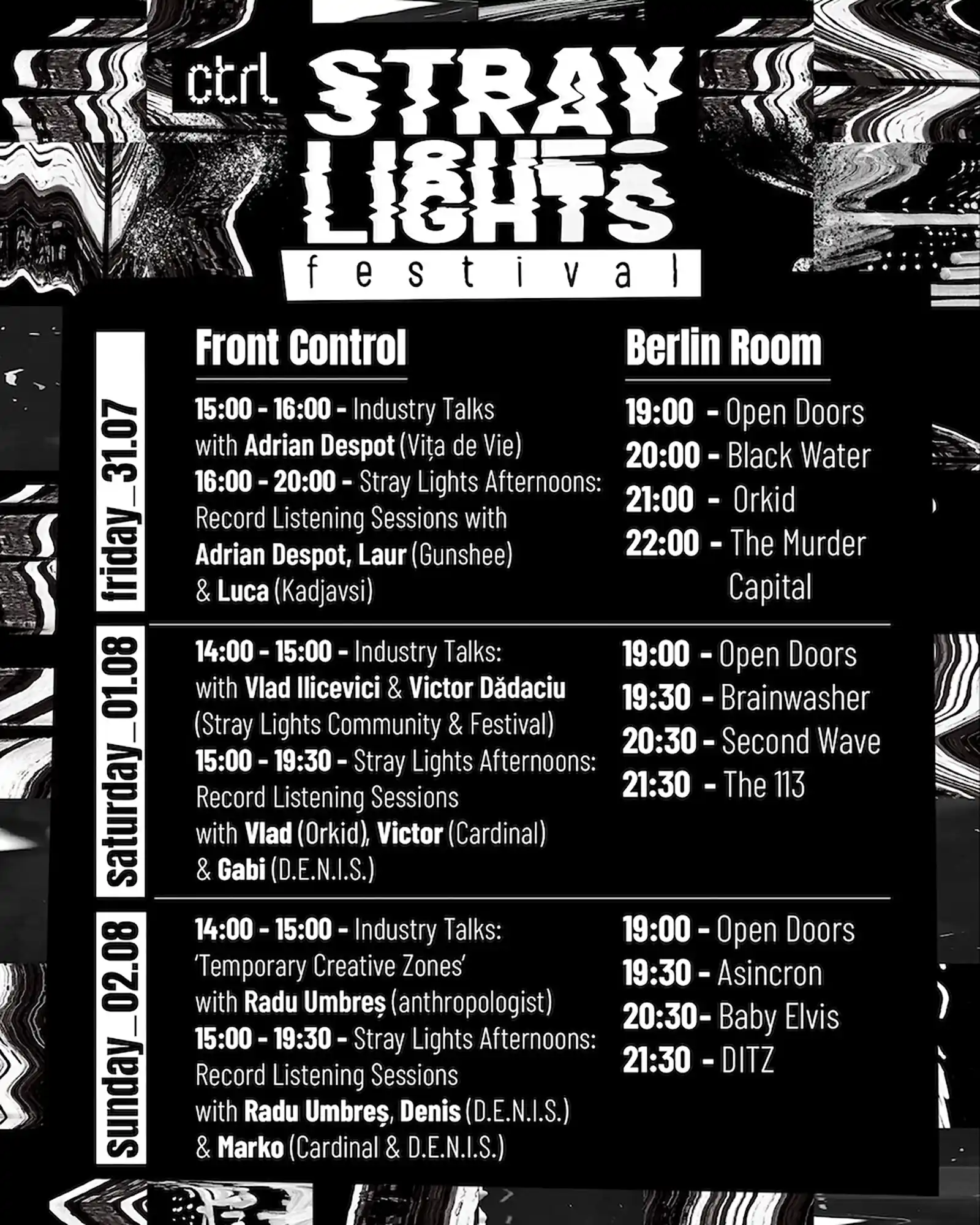 Stray Lights Festival anunță programul complet: concerte, Industry Talks, sesiuni de audiție și noi opțiuni de participare pentru public