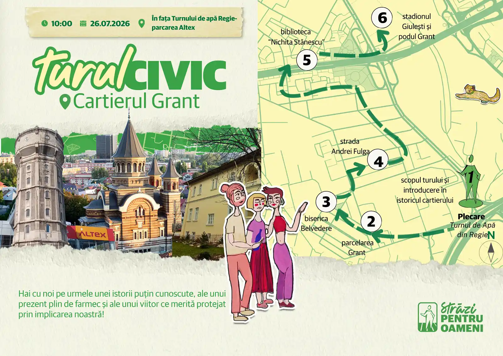 Turul Civic by Străzi pentru Oameni