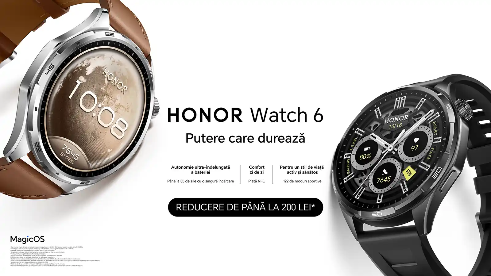 Ultimele zile de reduceri pentru HONOR Magic V6 și HONOR Watch 6