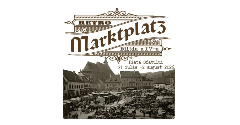 Retro Marktplatz: te invităm să trăiești Brașovul bunicilor noștri