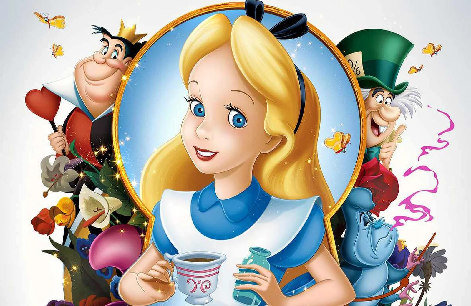 cadru din animatia “Alice in Wonderland” (Walt Disney, 1951) alice-in-tara-minunilor-cultura-pop