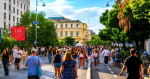 Primul weekend din august aduce noi experiențe pe Calea Victoriei, la „Străzi Deschise – București, Promenadă urbană”