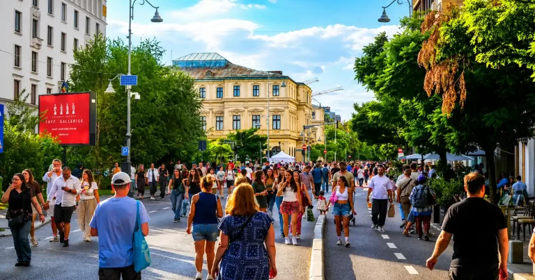 Primul weekend din august aduce noi experiențe pe Calea Victoriei, la „Străzi Deschise – București, Promenadă urbană”