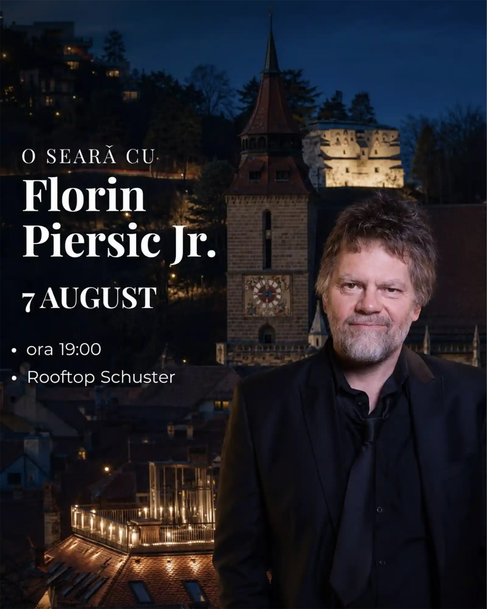O seară cu Florin Piersic Jr. @ Schuster Boarding House