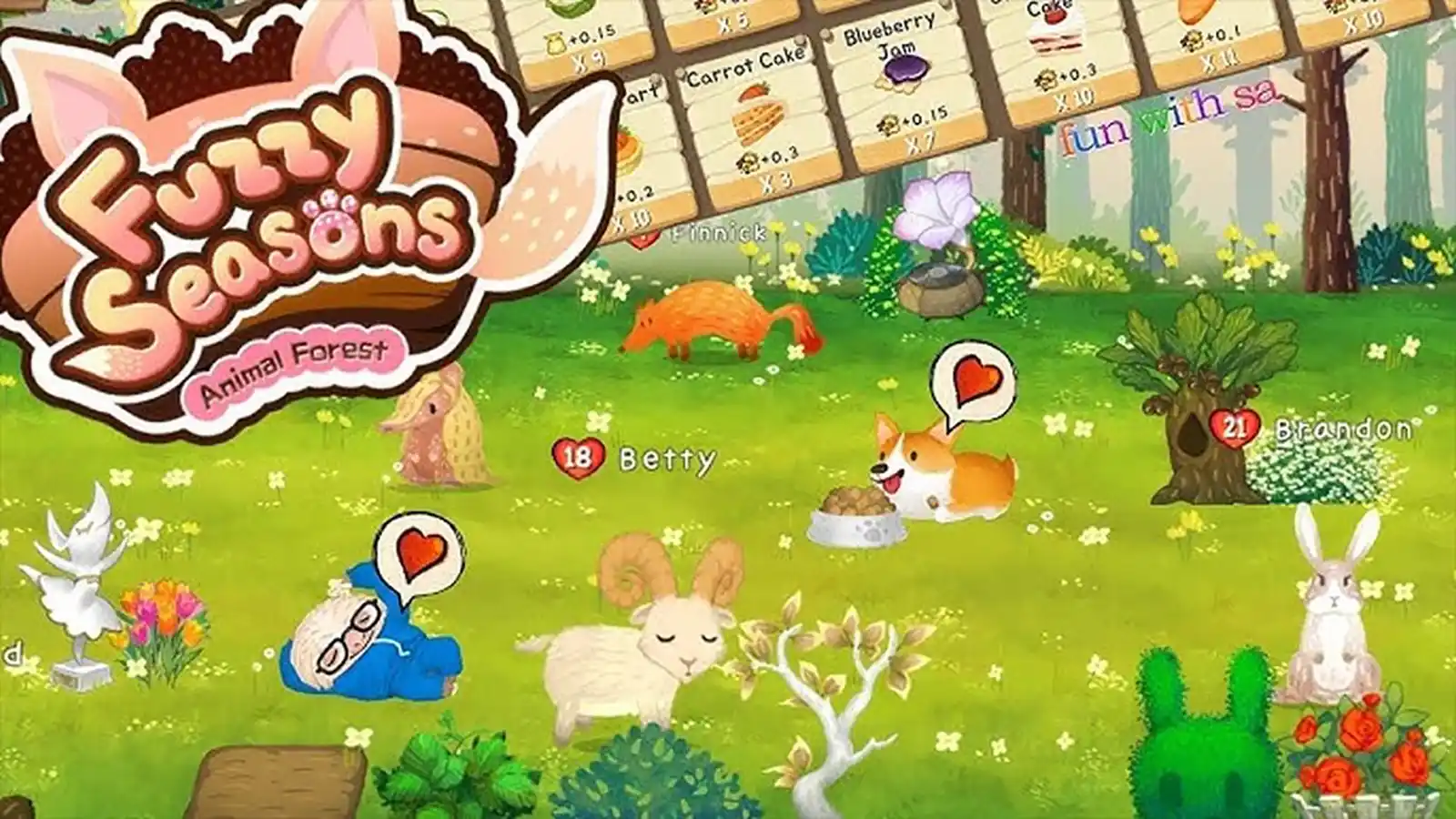 Animal Forest: Fuzzy Seasons (Google Play)