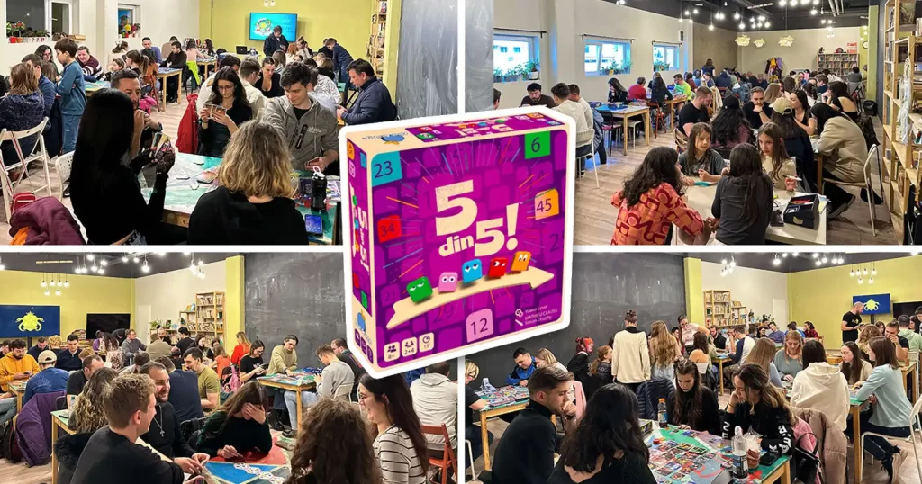 Seara de board games - 5 din 5! - Lansare joc @ Magnolia Brașov