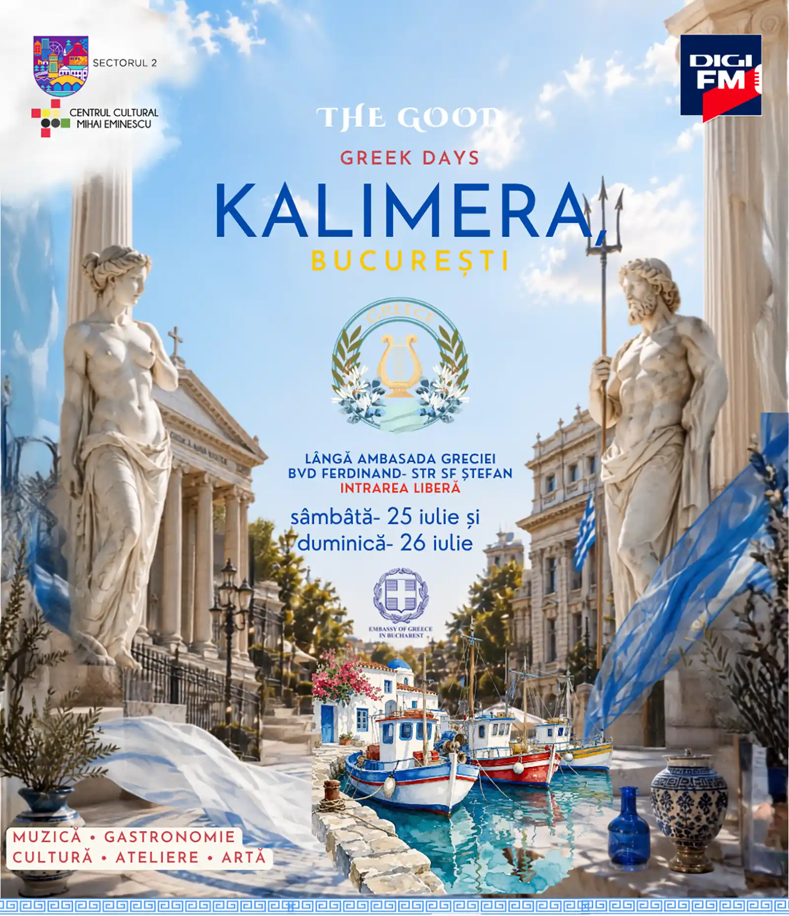 KALIMERA, București! @ The Good Greek Days
