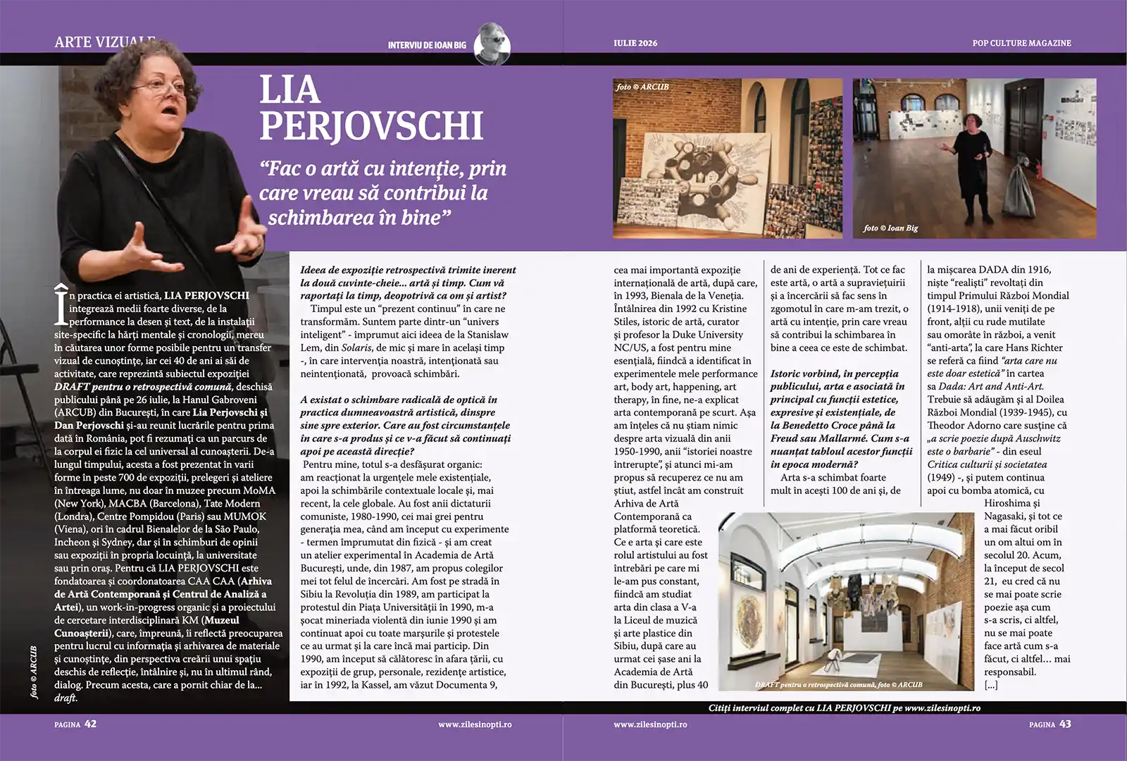 Revista Zile și Nopți, ediția de iulie 2026, a apărut cu două variante de copertă