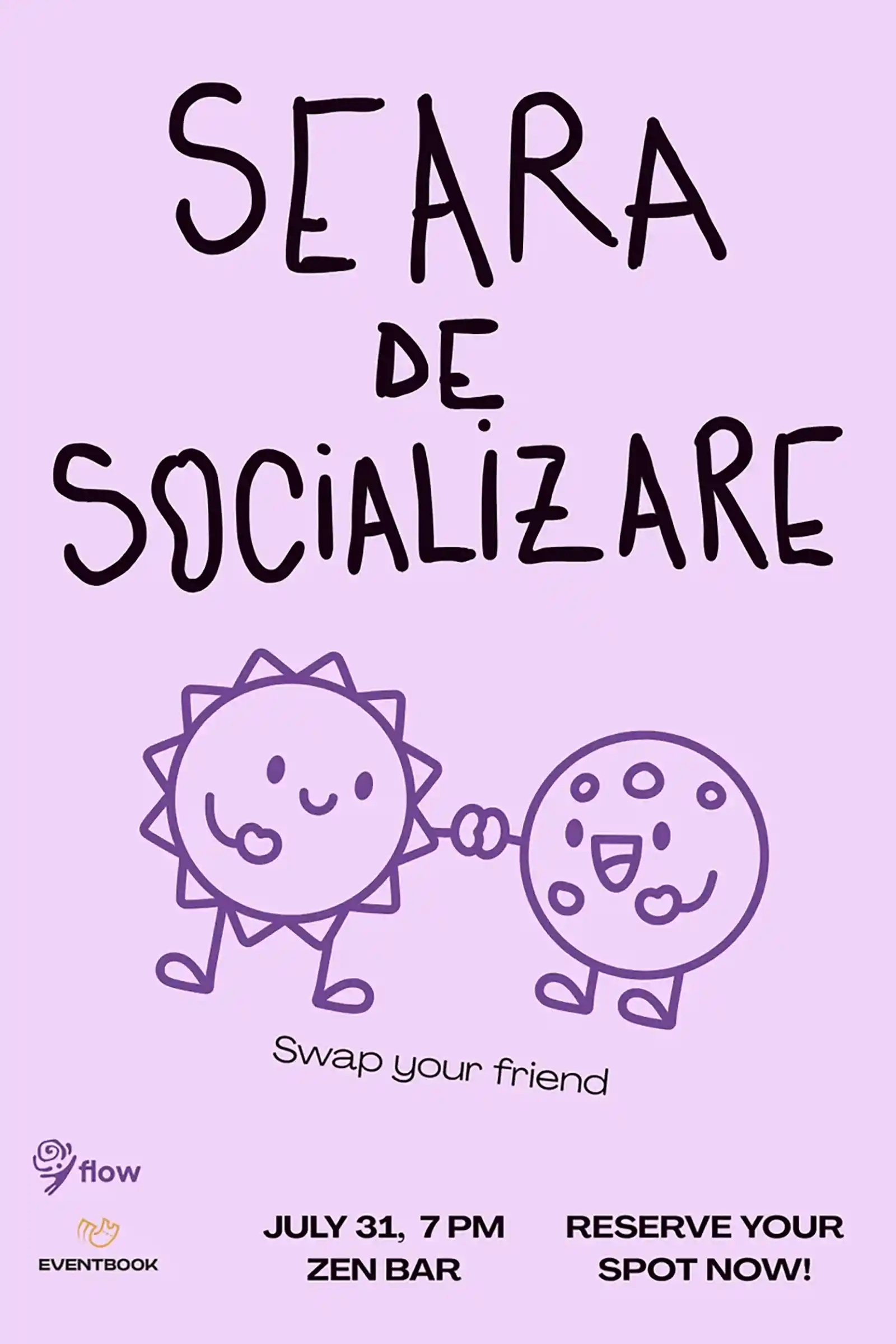 Seară de socializare - Swap your friend @ Zen Bar