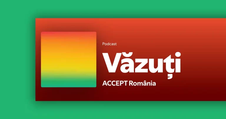 ACCEPT a lansat Văzuți – un podcast despre familie, cultură și comunitatea LGBTQIA+, creat de Laura Sgârcitu