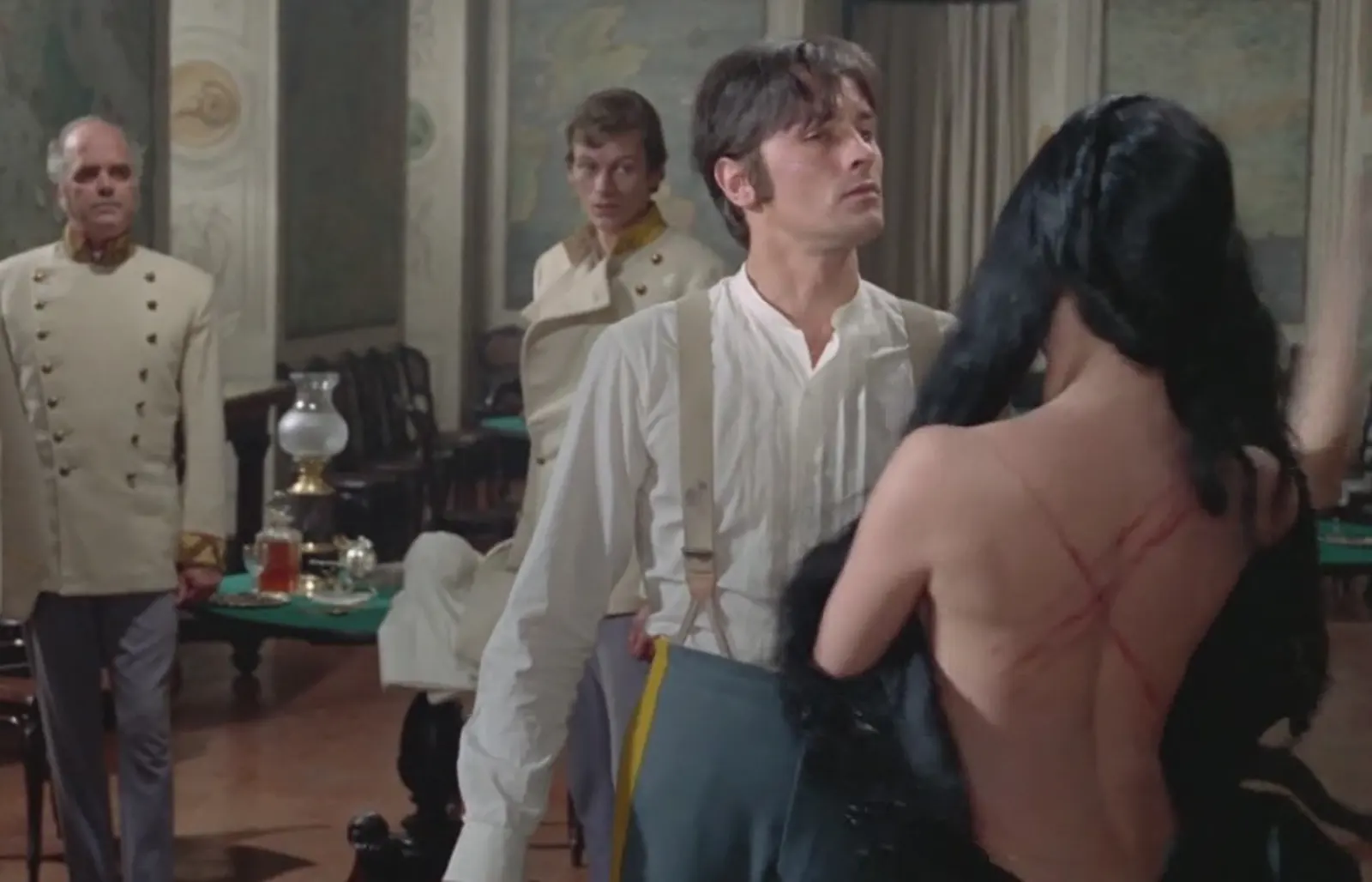 Brigitte Bardot, Alain Delon si Andrea Esterhazy