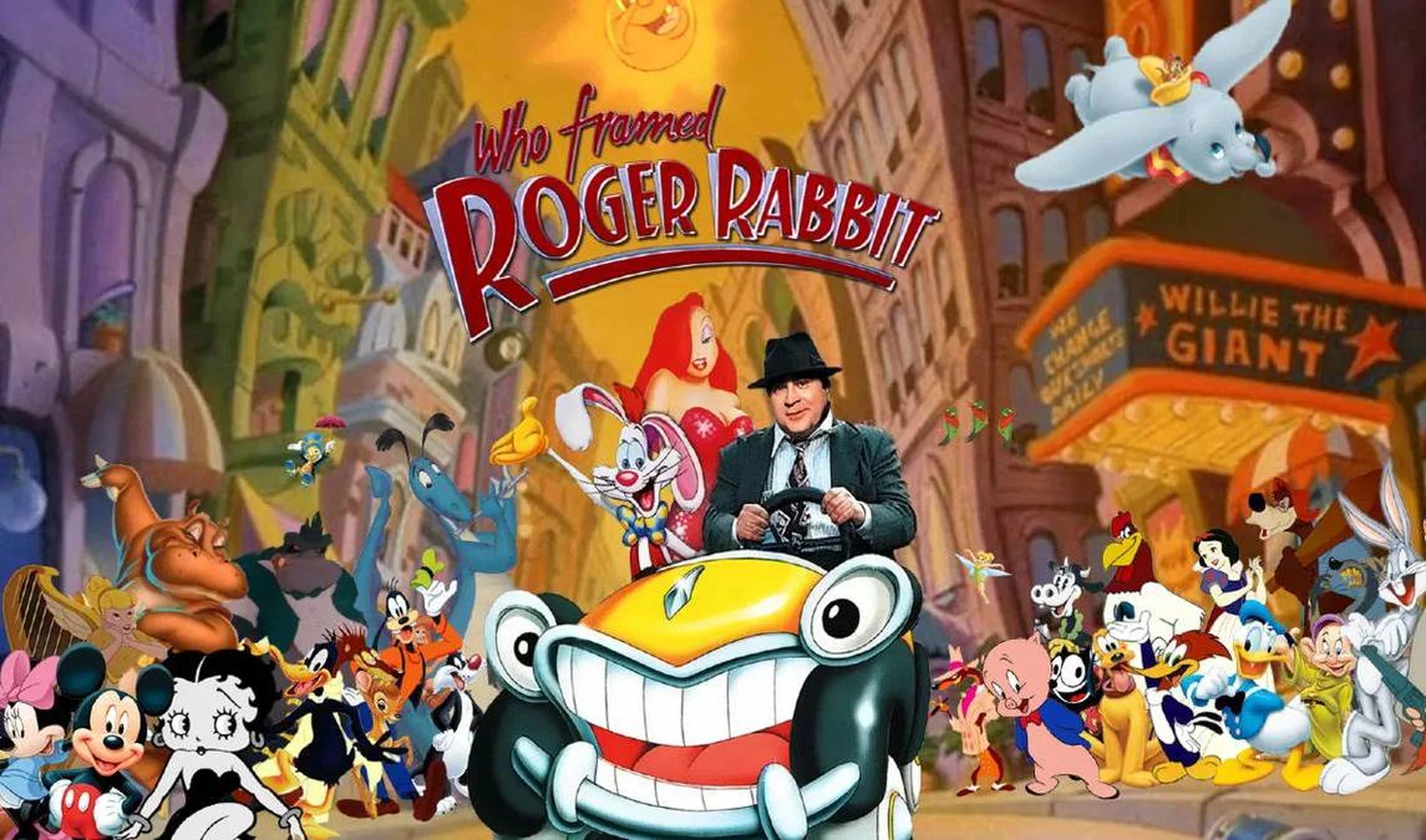 Ilustraţie - “Who Framed Roger Rabbit” (r: Robert Zemeckis, 1988)