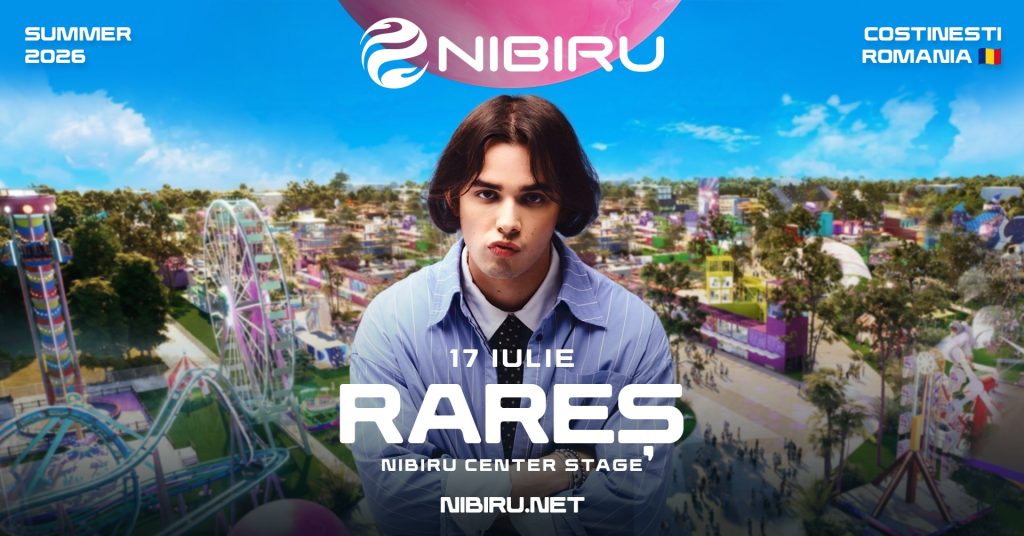CONCERT RAREȘ | Center Stage, Nibiru | 17 iulie