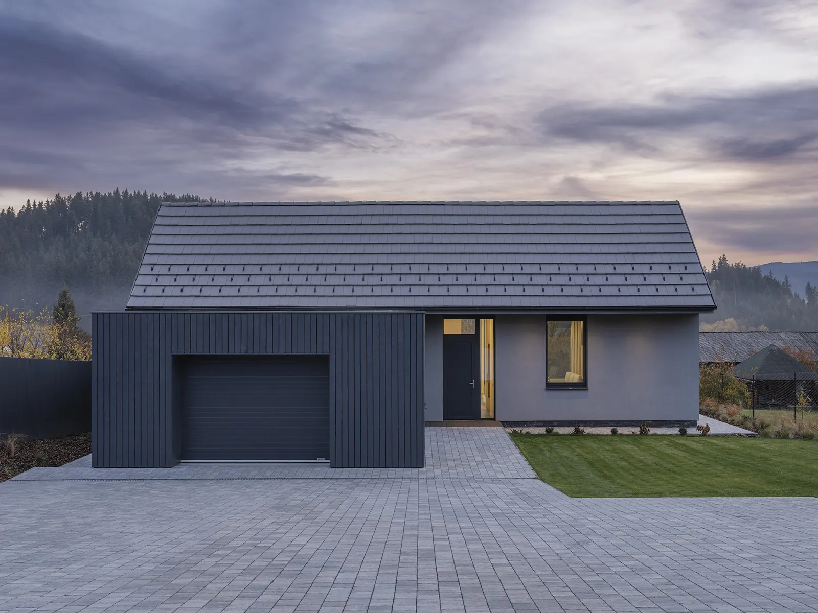 Arhitectura sustenabila într-o lume fără resurse - fatada nord
