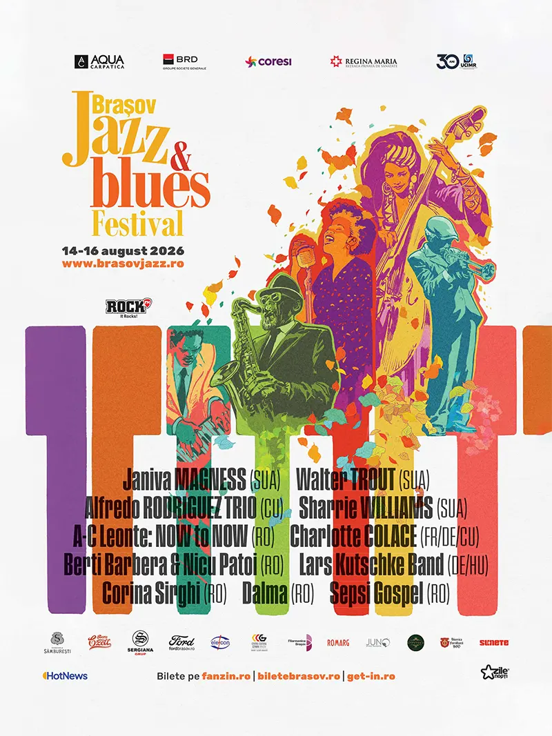 Braşov Jazz & Blues Festival 2026 poster oficial
