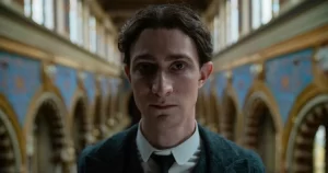 Idan Weiss în rolul lui Franz Kafka în filmul Franz