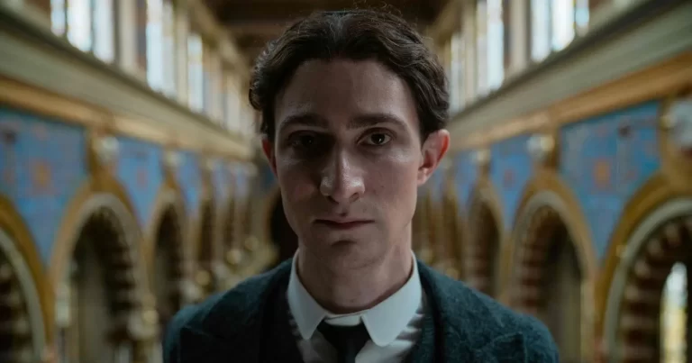 Idan Weiss în rolul lui Franz Kafka în filmul Franz