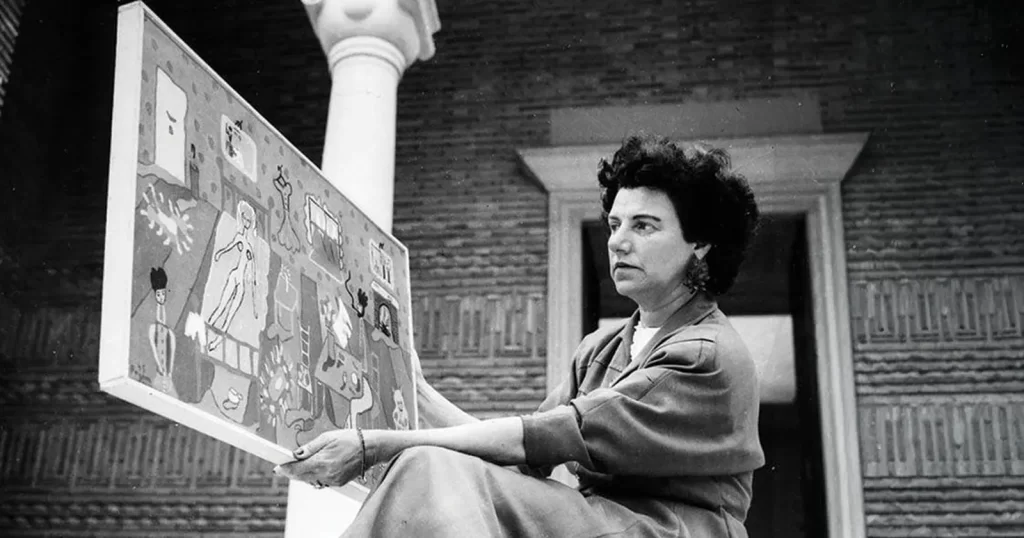 Peggy Guggenheim la Bienala de la Veneția, 1948
