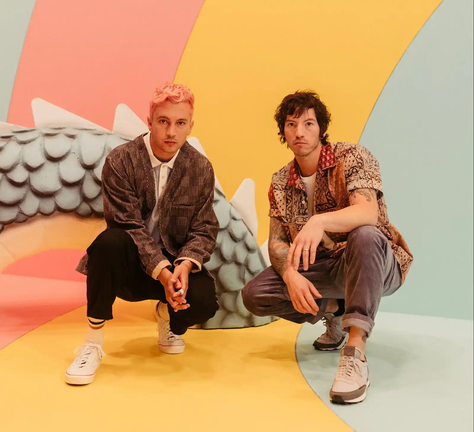 Twenty One Pilots poza de studio