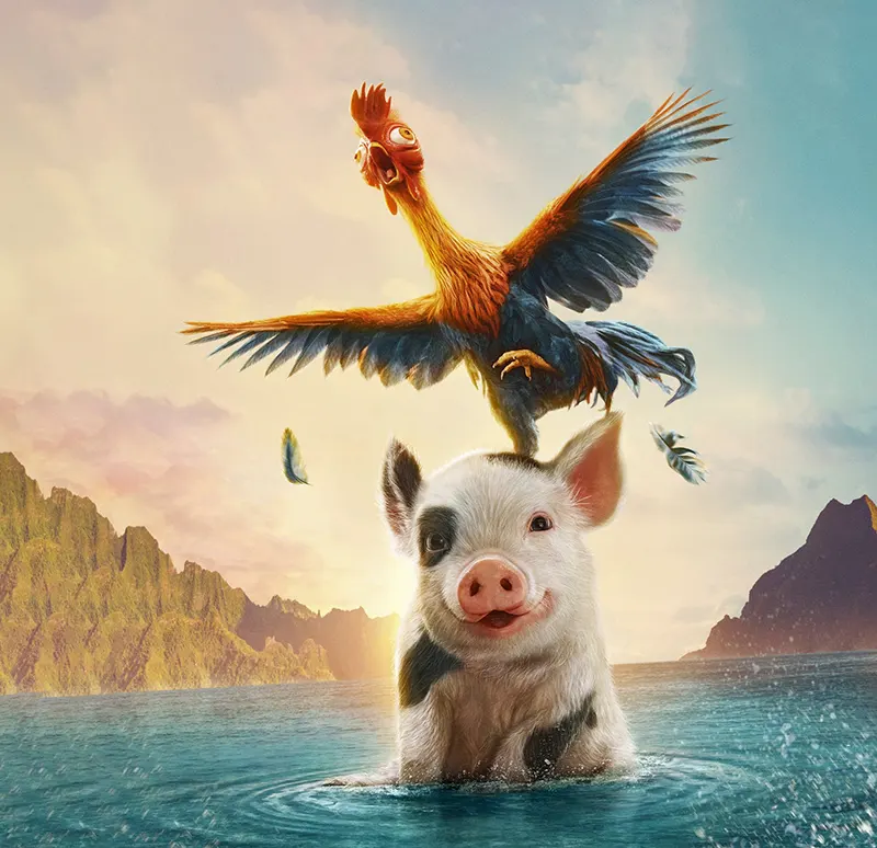Vaiana 2026 Moana 2026 - personaje Imagine oficială din remake-ul live-action Vaiana