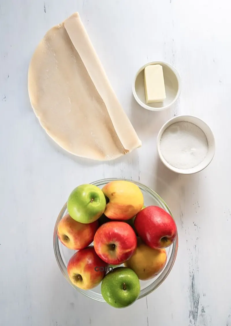 tarta tatin fructe ingredientereteta
