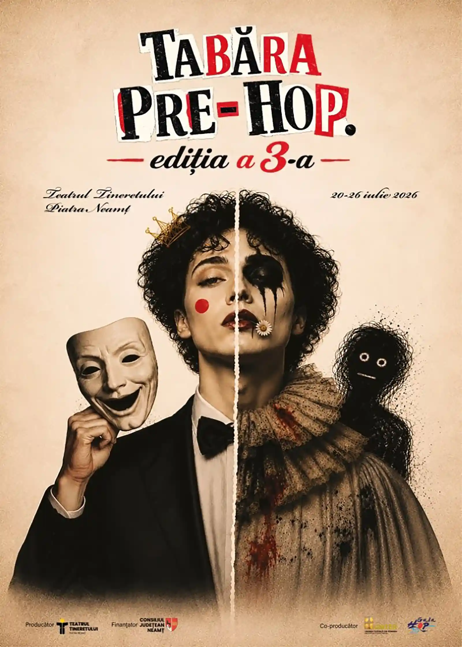 Metamorfoze artistice la Tabăra Pre-HOP. O pregustare a efervescenței de la Gala HOP. Gala Tânărului Actor