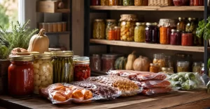 Cămara de toamnă: cum păstrezi alimentele pregătite acasă mai mult timp