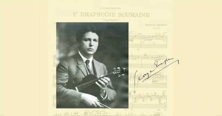 Expoziția „George Enescu. Memoria creatorului" la Arhivele Naționale ale României