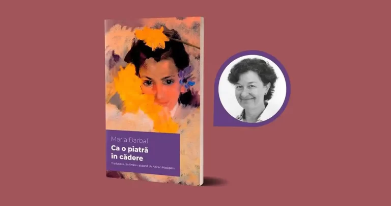 Maria Barbal își prezintă romanul „Ca o piatră în cădere”