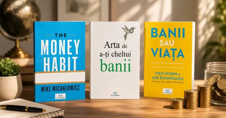 3 cărți care te ajută să câștigi mai mulți bani