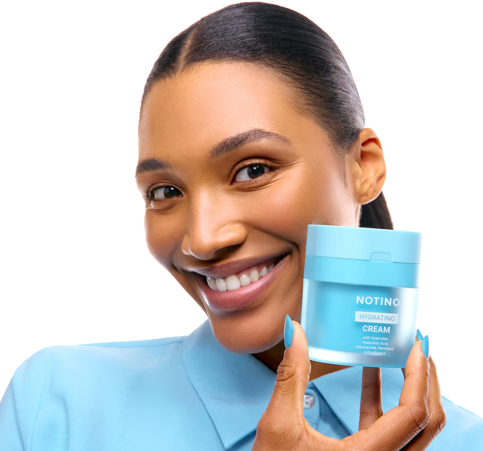 Notino Hydrating Cream with Ceramides, Hyaluronic Acid, Niacinamide, Panthenol & Postbiotics