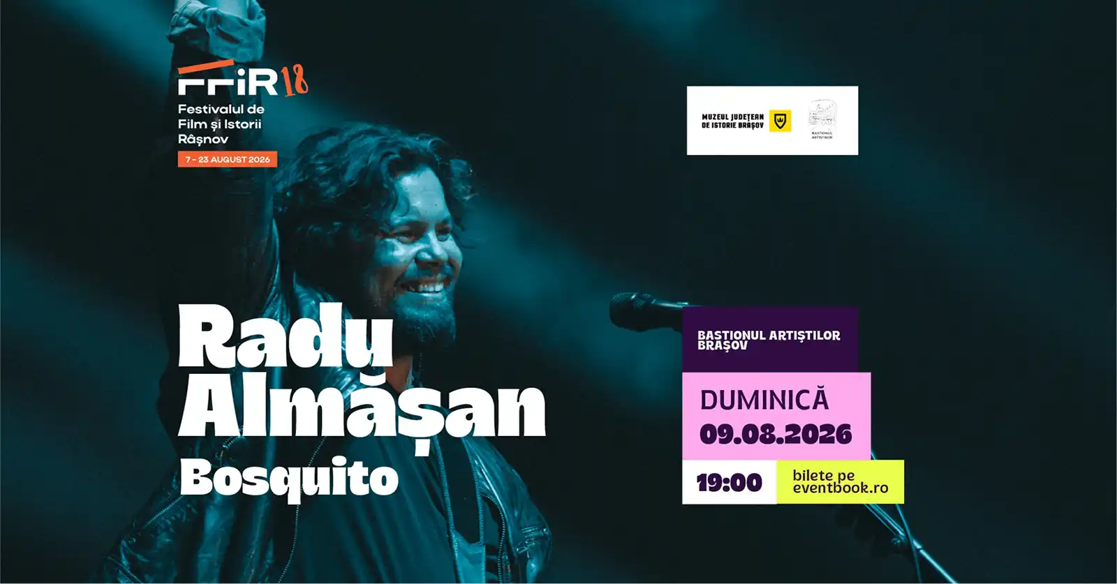 Festivalul de Film și Istorii începe în primul weekend cu Alina Manole, Radu Almășan și Romanian Youth Jazz Orchestra
