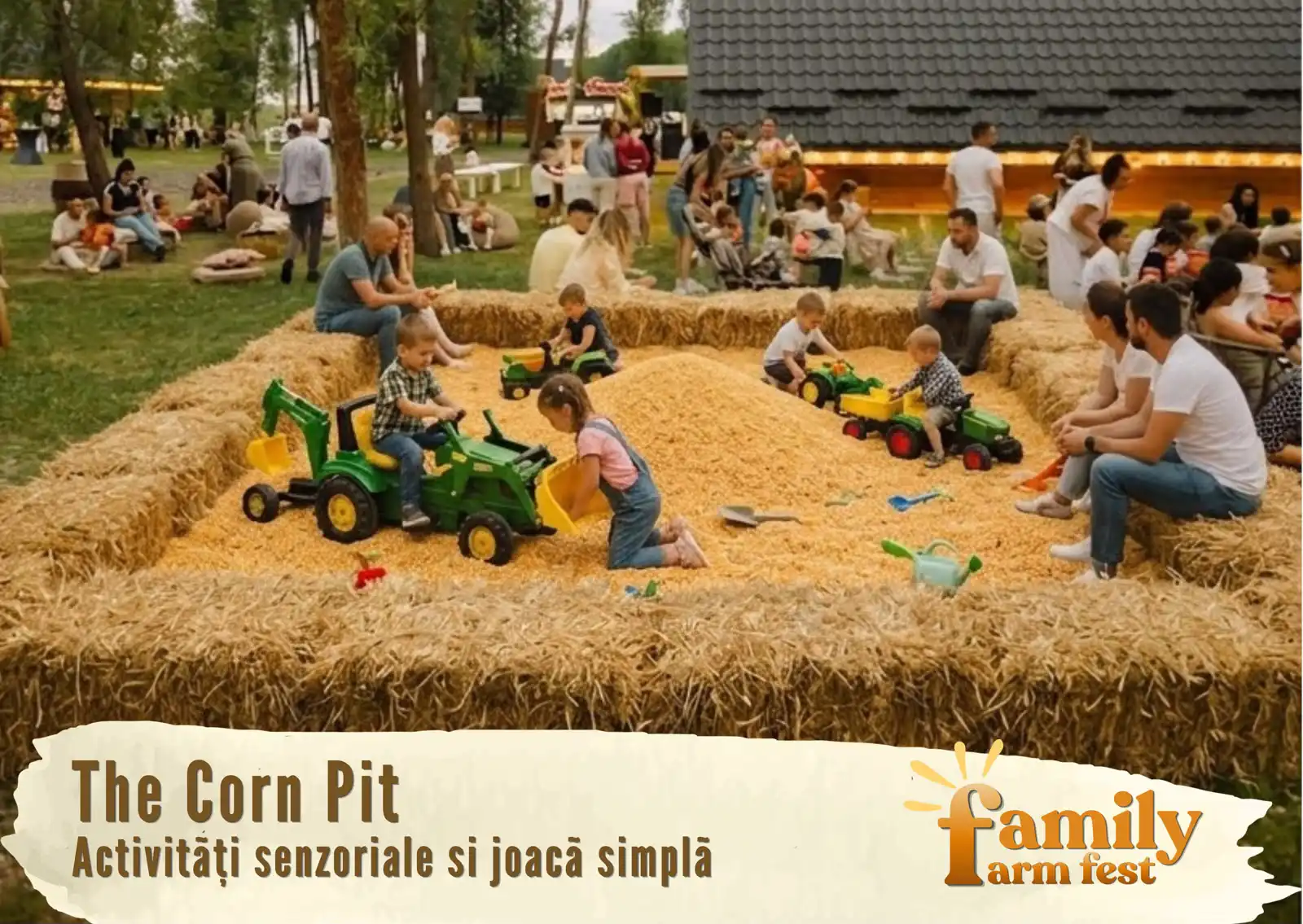 Family Farm Fest, festivalul unde joaca n-are ecrane, iar părinții redevin copii se lansează la Voinești, jud. Dâmbovița