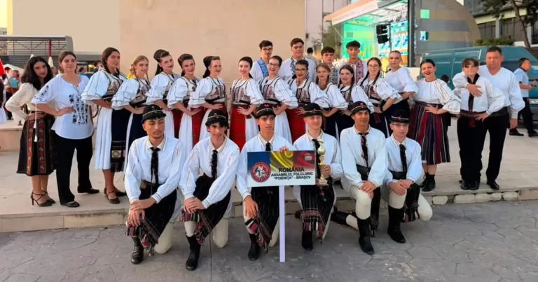 Ansamblul Folcloric „Poienița” al Centrului Cultural Reduta, premiat la Festivalul-Concurs Internațional de Folclor „Peștișorul de Aur” de la Tulcea