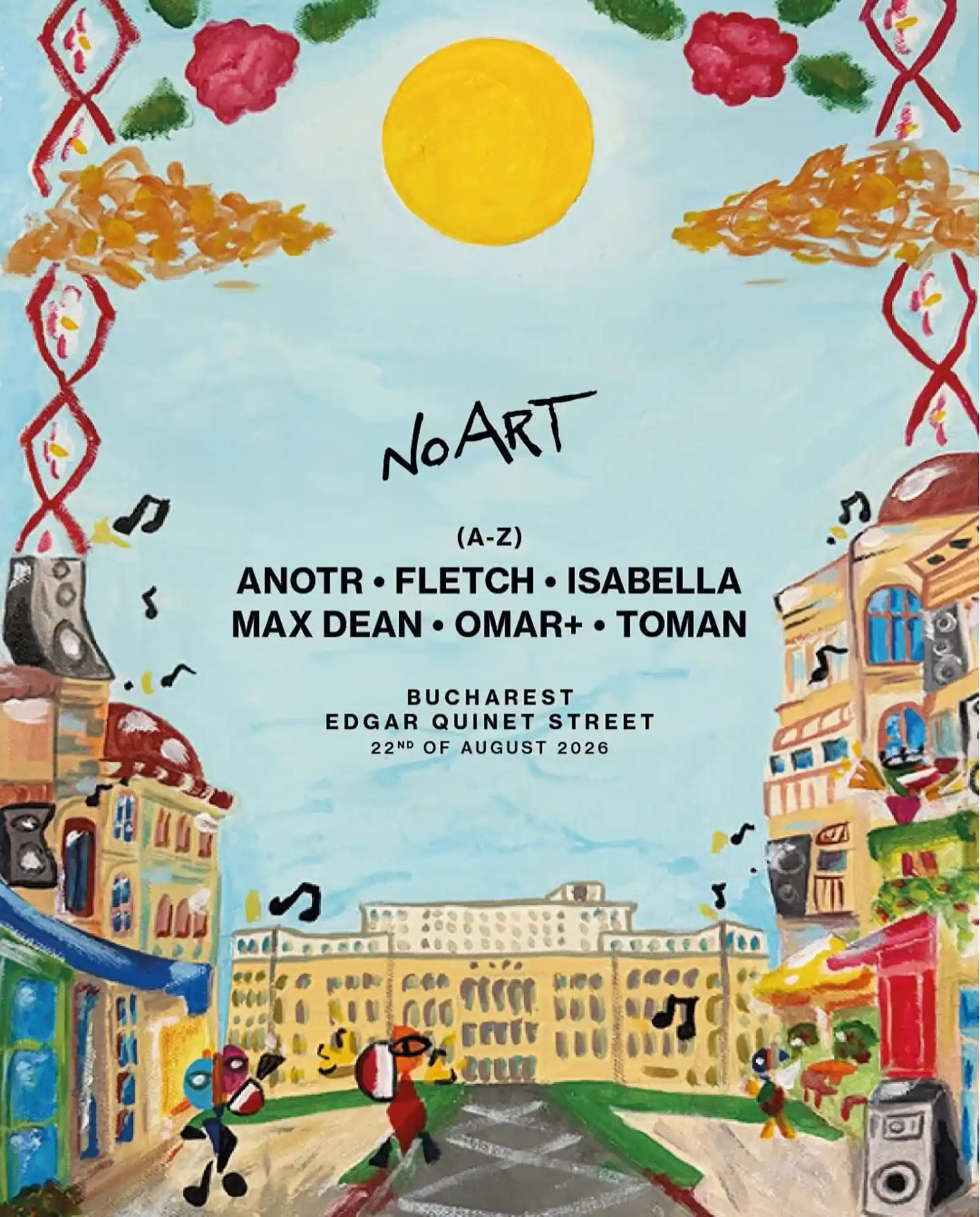 NO ART - Bucureștiul schimbă perspectiva asupra culturii muzicale printr-o experiență urbană unică