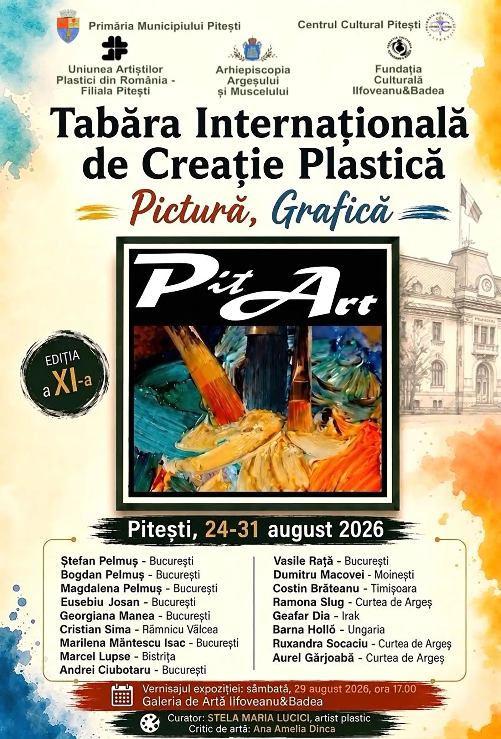 Tabăra Internațională de Creație Plastică – ,,PITART’’