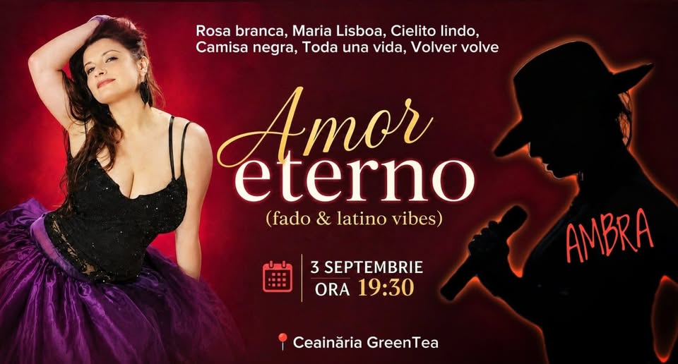 Ambra "Amor eterno (fado&latino vibes)" @ Ceainăria GreenTea