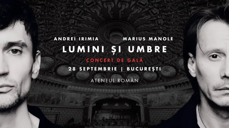 Andrei Irimia x Marius Manole | Lumini și Umbre - Concert de gală @ Ateneul Român