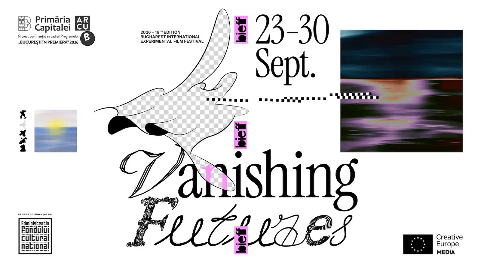 Festivalul Internațional de Film Experimental București (BIEFF) revine între 23 și 30 septembrie, sub tema Vanishing Futures