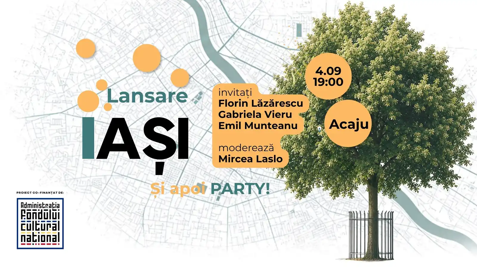 Harta Literară se lansează la Iași