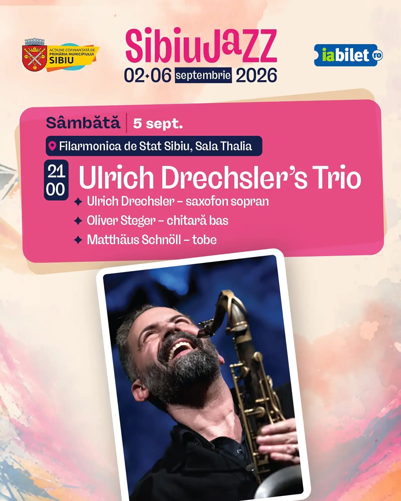 Sibiu Jazz Festival 2026 aduce cinci zile de jazz la Sibiu