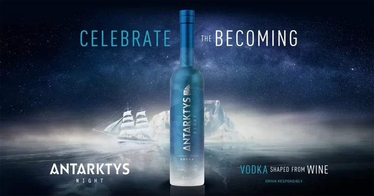 Alexandrion Group lansează Antarktys Night, o vodcă super-premium obținută din vin de Fetească Neagră