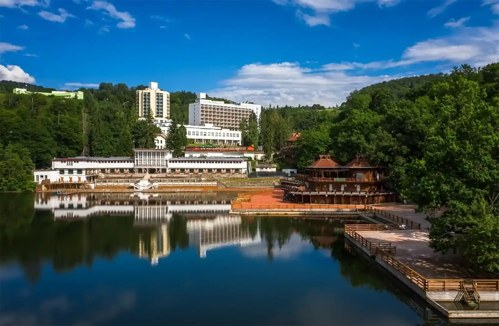 Lacul Ursu din Sovata - Un lac terapeutic
